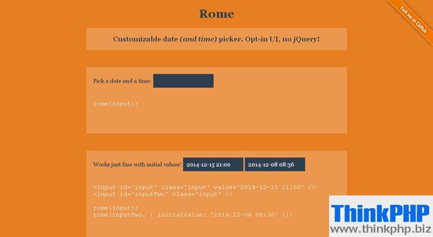 24款最好的jQuery日期时间选择器插件 - 爱七七五八网 - 24