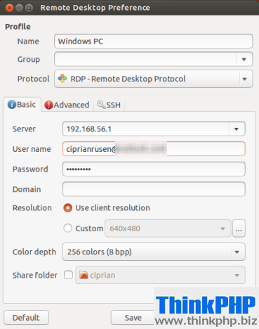 Remmina, Remote Desktop Client, Ubuntu, Linux