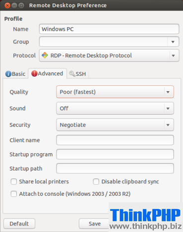 Remmina, Remote Desktop Client, Ubuntu, Linux