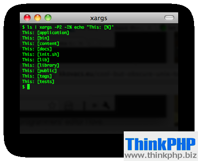 xargs screenshot