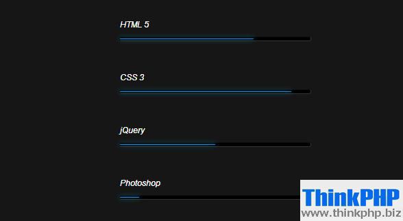 分享9款极具创意的HTML5/CSS3进度条动画 - 爱七七五八网 - 8