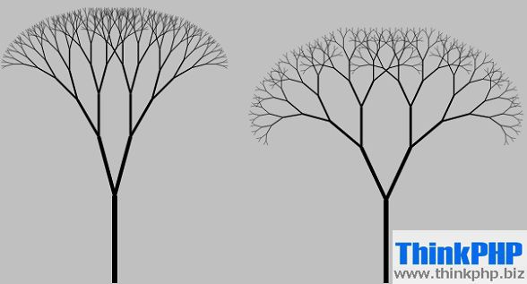 html5-svg-fractal-tree