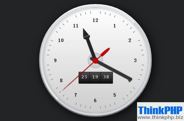 html5-css3-clock-with-date