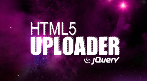 jQuery HTML5 Uploader: Lightweight jQuery Plguin