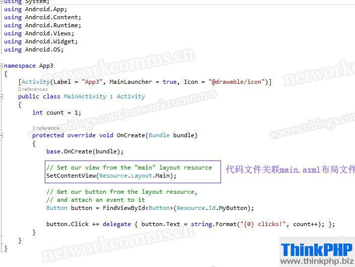 用c 开发安卓程序 xamarin android 系列之一 Android开发 爱程序网 倾力打造开发技术资料分享交流平台